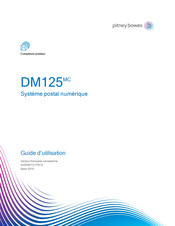 Pitney Bowes DM125 Guide D'utilisation