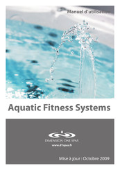 Dimension One Spas Aquatic Fitness Systems Manuel D'utilisation