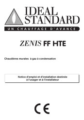 Ideal Standard ZENIS 1.28 FF HTE Notice D'emploi