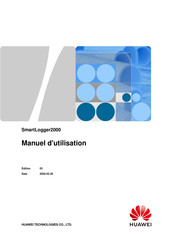 Huawei SmartLogger2000 Manuel D'utilisation