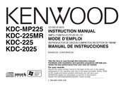 Kenwood KDC-2025 Mode D'emploi