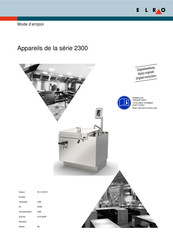 ELRO 2300 Série Mode D'emploi