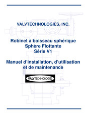 ValvTechnologies V1 Série Manuel D'installation, D'utilisation Et De Maintenance