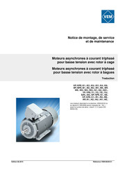 VEM KK 1000 A Notice De Montage, De Service Et De Maintenance