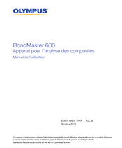 Olympus BondMaster 600 Manuel De L'utilisateur