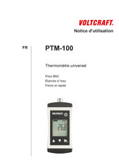VOLTCRAFT PTM-100 Notice D'utilisation