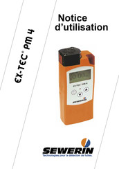 sewerin EX-TEC PM 4 Notice D'utilisation