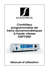 Magtrol DSP7002 Manuel D'utilisation