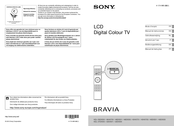 Sony Bravia KDL-37EX500 Mode D'emploi