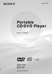 Sony DVP-FX1 Mode D'emploi