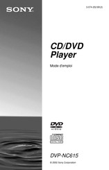 Sony DVP-NC615 Mode D'emploi