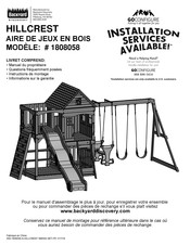 Backyard Discovery 1808058 Instructions De Montage