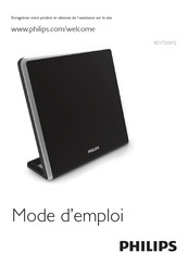 Philips SDV7220/12 Mode D'emploi