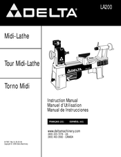 Delta LA200 Manuel D'utilisation