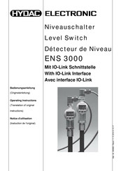 HYDAC ELECTRONIC ENS 3000 Notice D'utilisation