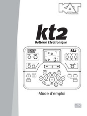 KAT Percussion KT2 Mode D'emploi