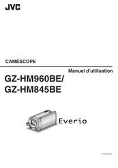 JVC Everio GZ-HM845BE Manuel D'utilisation