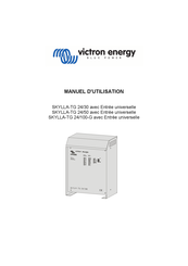 Victron energy SKYLLA-TG 24/100-G Manuel D'utilisation