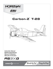 Horizon Hobby E-flite Carbon-Z T-28 Manuel D'utilisation