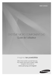 Samsung MM-E460D Guide De L'utilisateur