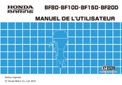 HONDA marine BF8D Manuel De L'utilisateur