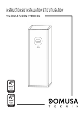 DOMUSA TEKNIK Fusion Hybrid Oil Instructions D'installation