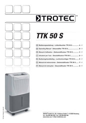 Trotec TTK 50 S Manuel D'utilisation