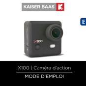 Kaiser Baas X100 Mode D'emploi