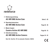 Renkforce AC-WR 5002 Mode D'emploi