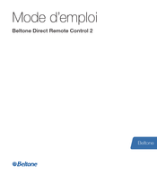Beltone Direct 2 Mode D'emploi