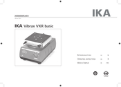 IKA Vibrax VXR basic Mode D'emploi