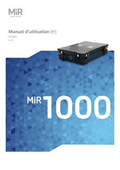 Mobile Industrial Robots MiR1000 Manuel D'utilisation