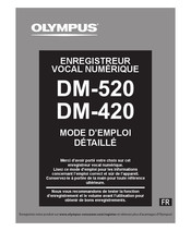 Olympus DM-420 Mode D'emploi