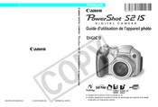 Sony PowerShot S12 IS Guide D'utilisation