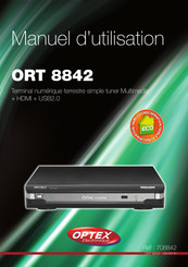 Optex 708842 Manuel D'utilisation