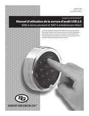 Sargent and Greenleaf Audit USB 2.0 Manuel D'utilisation