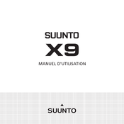 Suunto X9 Manuel D'utilisation