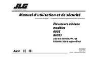 JLG 800S Manuel D'utilisation Et De Sécurité