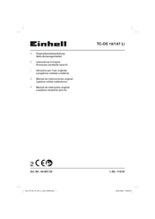 EINHELL 44.607.25 Instructions D'origine