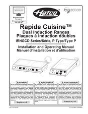 Hatco Rapide Cuisine IRNG-PC2S-36 Manuel D'installation Et D'utilisation