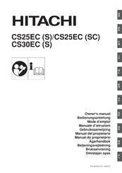 Hitachi CS25EC (SC) Mode D'emploi