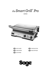 Sage the Smart Grill Pro SGR840 Guide Rapide