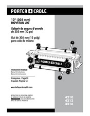 Porter Cable 4210 Manuel D'instructions