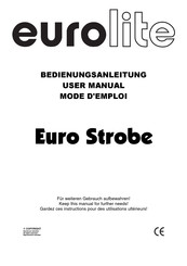 EuroLite Euro Strobe Mode D'emploi