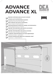 Dea ADVANCE XL Notice D'emploi Et Avertissements