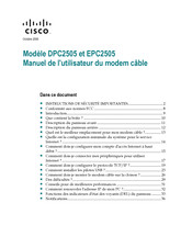 Cisco EPC2505 Manuel De L'utilisateur