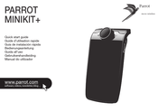 Parrot Minikit+ Guide D'utilisation