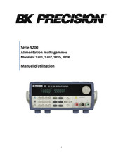 BK Precision 9202 Manuel D'utilisation