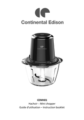 CONTINENTAL EDISON CEMH01 Guide D'utilisation