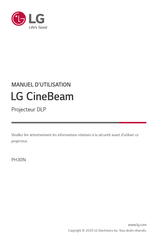 LG CineBeam PH30N Manuel D'utilisation